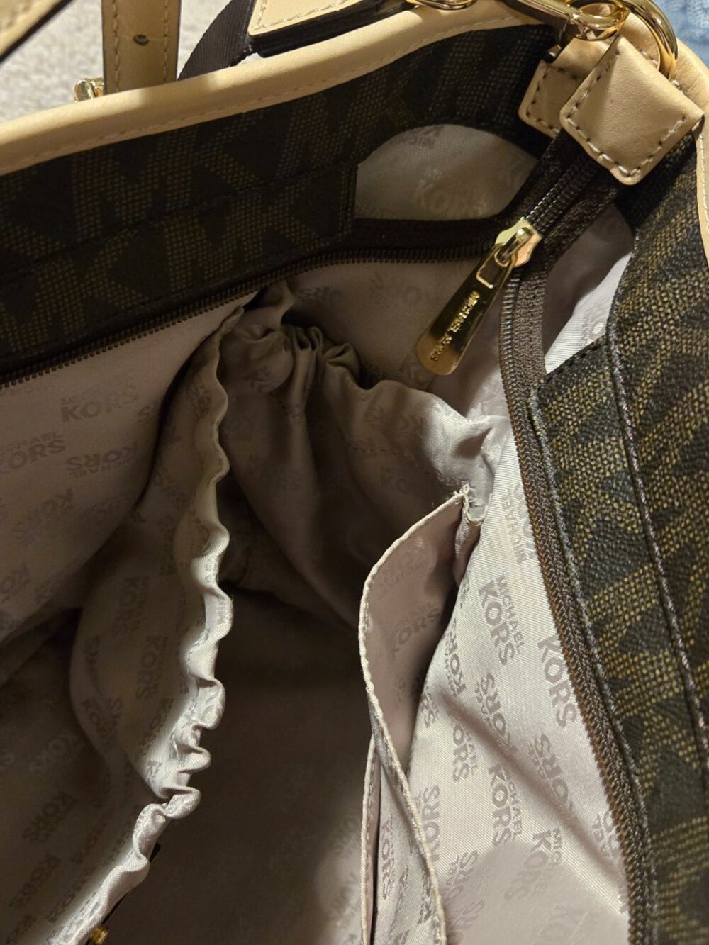 Michael Kors Authentic Tote/Diaper Bag - Picture 9 of 15